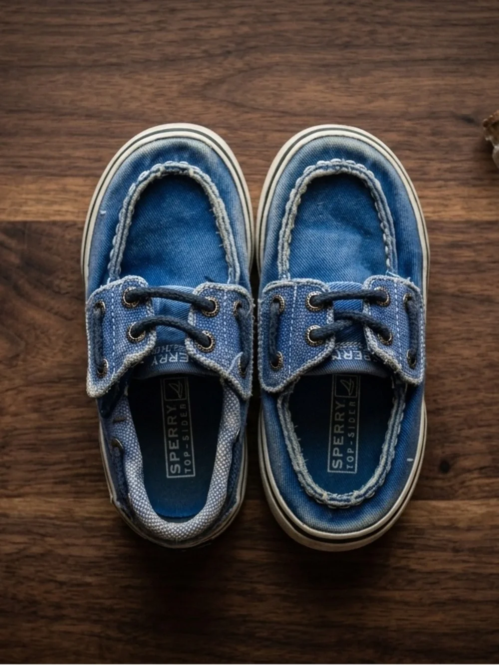 Sperry Kids Blue Top Sider Boat Shoes Toddler 7